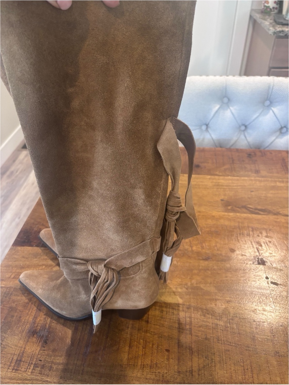 Free People
Fast Lane Fringe Boots size 10 - Picture 5 of 6